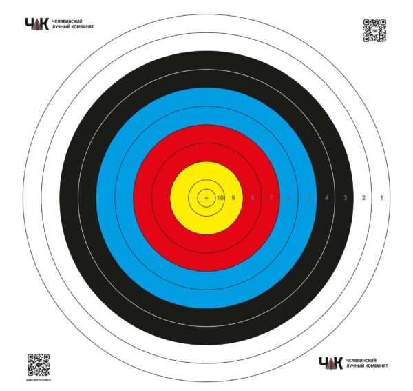 Мишень 40см полная ЧЛК